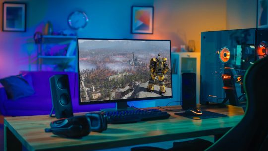 144hz Monitor mit Gaming-PC