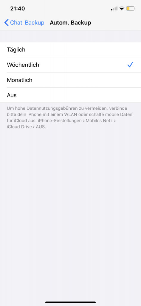 Whatsapp Gelöschte Chats Wiederherstellen Ios