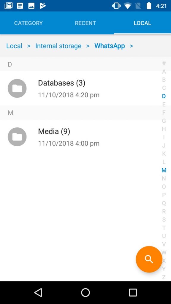 Screenshot: Schritt 1